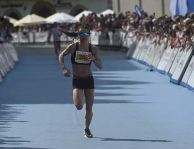 Przybyłem, przebiegłem, zwyciężyłem i... padłem. 21. Cracovia Maraton - zdjęcie 25