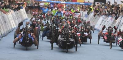 Przybyłem, przebiegłem, zwyciężyłem i... padłem. 21. Cracovia Maraton - zdjęcie 13