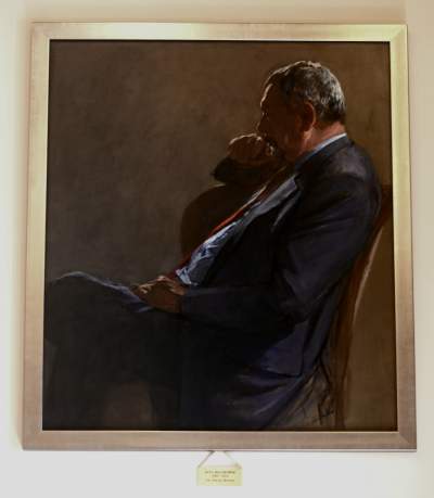 Portret Jacka Majchrowskiego zawisł w sali Kupieckiej magistratu - zdjęcie 9