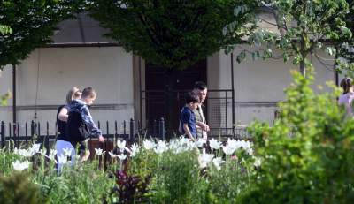 Park Szymborskiej utonął w białych i czarnych tulipanach - zdjęcie 9