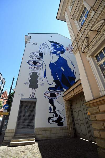 Nowe murale w centrum Krakowa, inspiracją był Wyspiański - zdjęcie 5