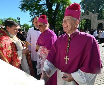 Tradycyjna procesja na Skałkę: hierarchowie, wierni i politycy (głównie PiS) - zdjęcie 22