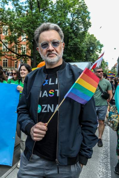 Tęczowy Kraków pięknie świętował, po raz pierwszy z prezydentem miasta - zdjęcie 17