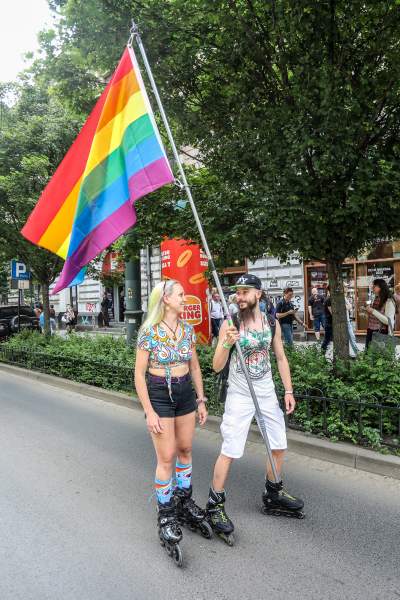 Tęczowy Kraków pięknie świętował, po raz pierwszy z prezydentem miasta - zdjęcie 21