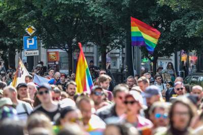 Tęczowy Kraków pięknie świętował, po raz pierwszy z prezydentem miasta - zdjęcie 25