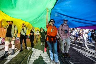 Tęczowy Kraków pięknie świętował, po raz pierwszy z prezydentem miasta - zdjęcie 37