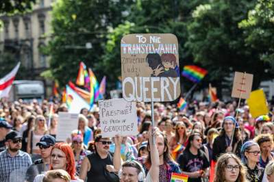 Tęczowy Kraków pięknie świętował, po raz pierwszy z prezydentem miasta - zdjęcie 23