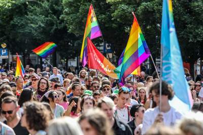 Tęczowy Kraków pięknie świętował, po raz pierwszy z prezydentem miasta - zdjęcie 24