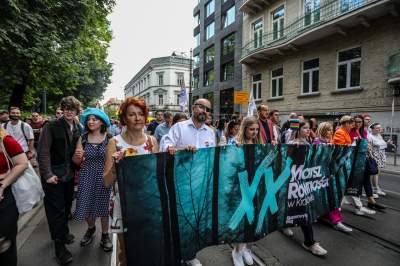 Tęczowy Kraków pięknie świętował, po raz pierwszy z prezydentem miasta - zdjęcie 15