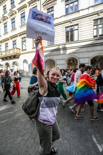 Tęczowy Kraków pięknie świętował, po raz pierwszy z prezydentem miasta - zdjęcie 29
