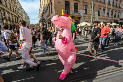 Tęczowy Kraków pięknie świętował, po raz pierwszy z prezydentem miasta - zdjęcie 41