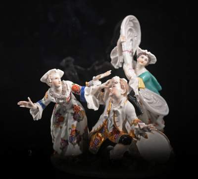 Wspaniała wystawa na Wawelu. Miśnieńskie figurki porcelanowe - zdjęcie 19