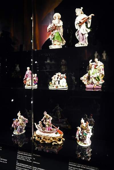 Wspaniała wystawa na Wawelu. Miśnieńskie figurki porcelanowe - zdjęcie 24