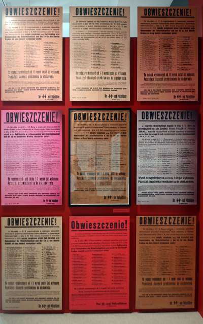 Krakowianie na afiszach śmierci, poruszająca wystawa - zdjęcie 18