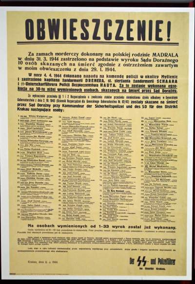 Krakowianie na afiszach śmierci, poruszająca wystawa - zdjęcie 16