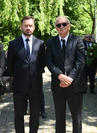 Pożegnanie Jana A.P. Kaczmarka, laureat Oscara spoczął na Cmentarzu Rakowickim - zdjęcie 8