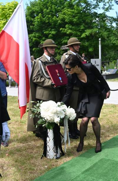Pożegnanie Jana A.P. Kaczmarka, laureat Oscara spoczął na Cmentarzu Rakowickim - zdjęcie 28