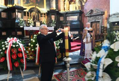 Pożegnanie Jana A.P. Kaczmarka, laureat Oscara spoczął na Cmentarzu Rakowickim - zdjęcie 5