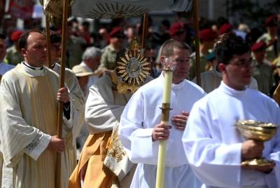 Procesja Bożego Ciała w Krakowie, gdy sacrum spotyka się z profanum - zdjęcie 13