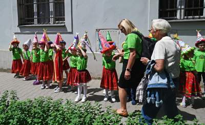 Dorota Segda i zaskakujące spotkania na trasie pochodu Lajkonika - zdjęcie 6