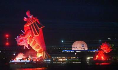 Wielkie smocze widowisko pod Wawelem, widzowie zachwyceni - zdjęcie 5