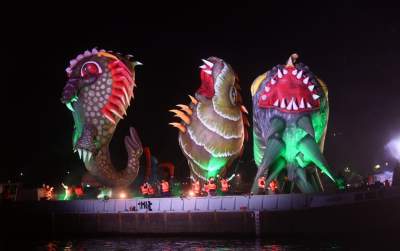 Wielkie smocze widowisko pod Wawelem, widzowie zachwyceni - zdjęcie 46