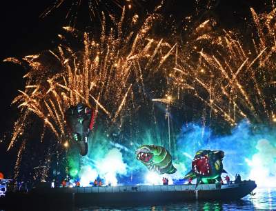 Wielkie smocze widowisko pod Wawelem, widzowie zachwyceni - zdjęcie 23