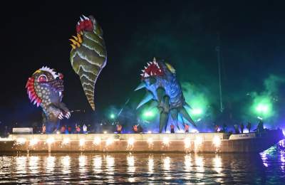 Wielkie smocze widowisko pod Wawelem, widzowie zachwyceni - zdjęcie 20