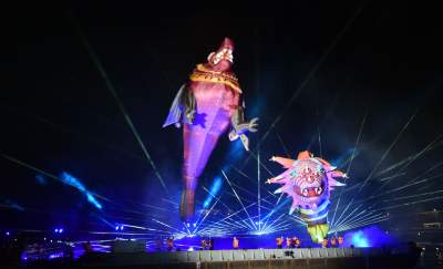 Wielkie smocze widowisko pod Wawelem, widzowie zachwyceni - zdjęcie 11