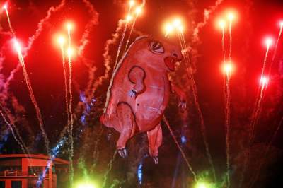 Wielkie smocze widowisko pod Wawelem, widzowie zachwyceni - zdjęcie 31