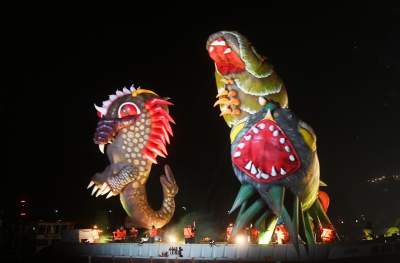 Wielkie smocze widowisko pod Wawelem, widzowie zachwyceni - zdjęcie 45