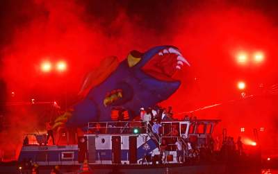 Wielkie smocze widowisko pod Wawelem, widzowie zachwyceni - zdjęcie 42