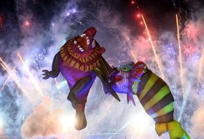 Wielkie smocze widowisko pod Wawelem, widzowie zachwyceni - zdjęcie 35