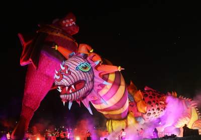 Wielkie smocze widowisko pod Wawelem, widzowie zachwyceni - zdjęcie 37