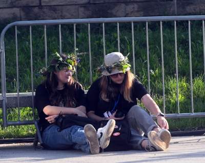 Turystów zachwycają krakowskie Wianki, letnie przesilenie pod Wawelem - zdjęcie 16