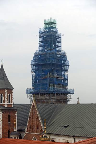 Piękny taras widokowy na Wawelu, każdy może tu wejść - zdjęcie 13