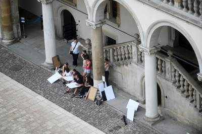 Piękny taras widokowy na Wawelu, każdy może tu wejść - zdjęcie 43