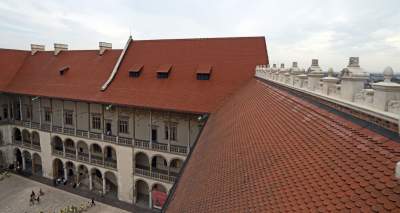 Piękny taras widokowy na Wawelu, każdy może tu wejść - zdjęcie 4