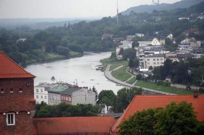 Piękny taras widokowy na Wawelu, każdy może tu wejść - zdjęcie 19
