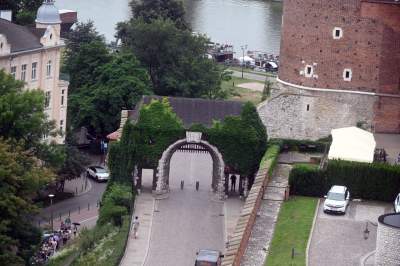 Piękny taras widokowy na Wawelu, każdy może tu wejść - zdjęcie 22