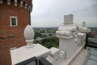 Piękny taras widokowy na Wawelu, każdy może tu wejść - zdjęcie 9