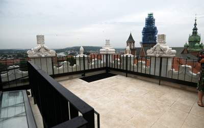 Piękny taras widokowy na Wawelu, każdy może tu wejść - zdjęcie 35