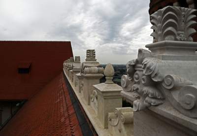 Piękny taras widokowy na Wawelu, każdy może tu wejść - zdjęcie 46