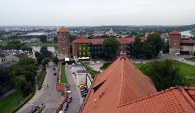 Piękny taras widokowy na Wawelu, każdy może tu wejść - zdjęcie 3