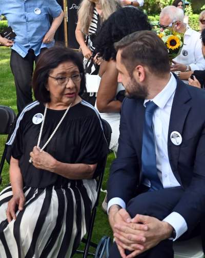 Otwarcie gabinetu Mrożka w Bibliotece Kraków, z udziałem żony pisarza - zdjęcie 6