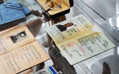 Otwarcie gabinetu Mrożka w Bibliotece Kraków, z udziałem żony pisarza - zdjęcie 38