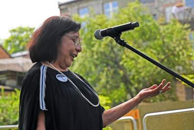 Otwarcie gabinetu Mrożka w Bibliotece Kraków, z udziałem żony pisarza - zdjęcie 11