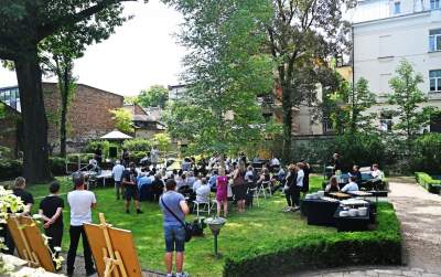 Otwarcie gabinetu Mrożka w Bibliotece Kraków, z udziałem żony pisarza - zdjęcie 10
