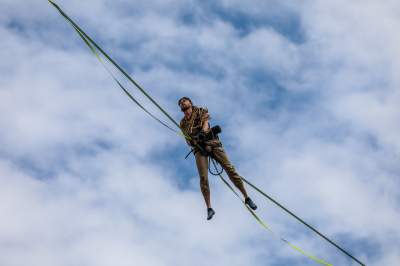 Podniebne spektakularne popisy na Rynku Głównym, w dzień i w nocy - zdjęcie 6