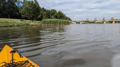 Kraków z rewelacyjnej perspektywy! Kajakiem po Wiśle od zapory do zapory - zdjęcie 17